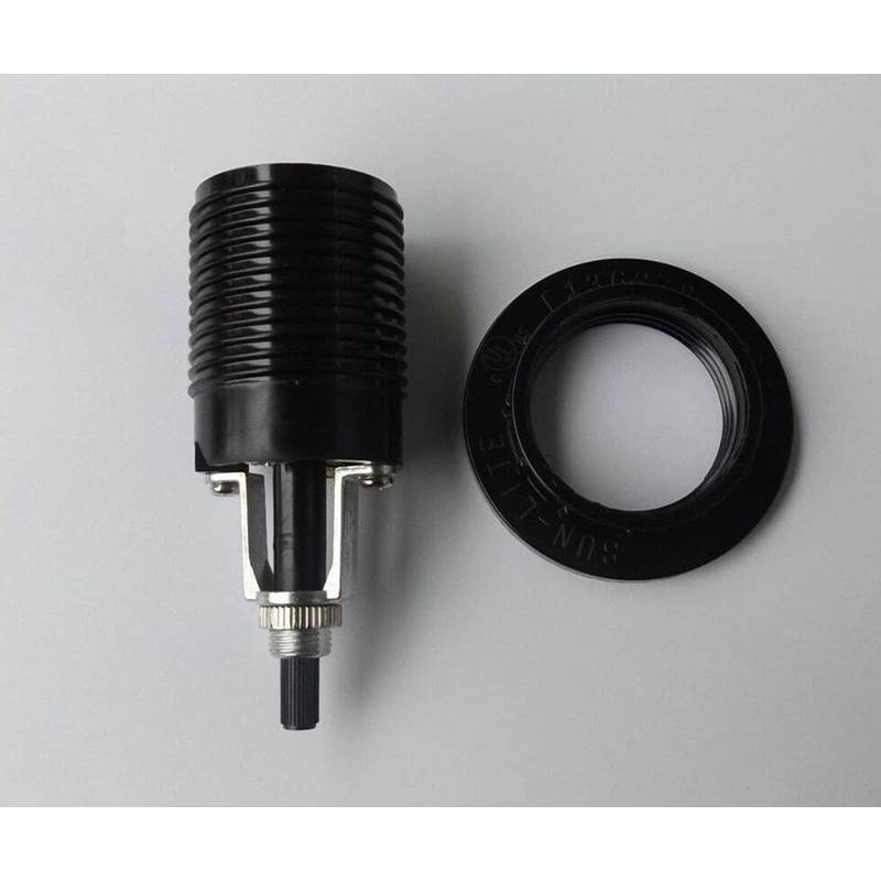 Galapagoz Threaded Phenolic Bottom Turn Knob Light Socket Lamp Socket