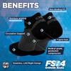 Orthosleeve FS4 Plantar Fasciitis/Orthotic Socks/Heel & Arch Pain/Swelling/Foot Fatigue -
