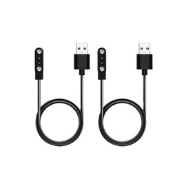 WUNIAK Charging Cable for Munnrei H59 Smart Health Wristband for Men Women, Magnetic USB Flexible Charging Cable Accessories for Munnrei H59 Smart Health Wristband for Men Women,(2 Pack)