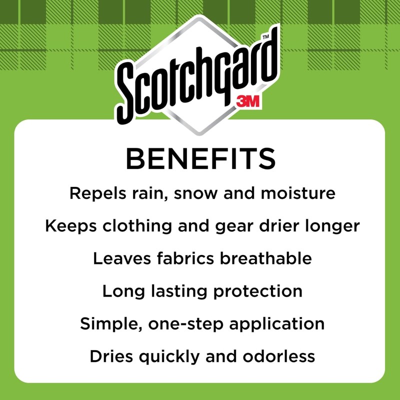 Scotchgard Outdoor Water Shield, Repels Water, Ideal For Outerwear, Tents,