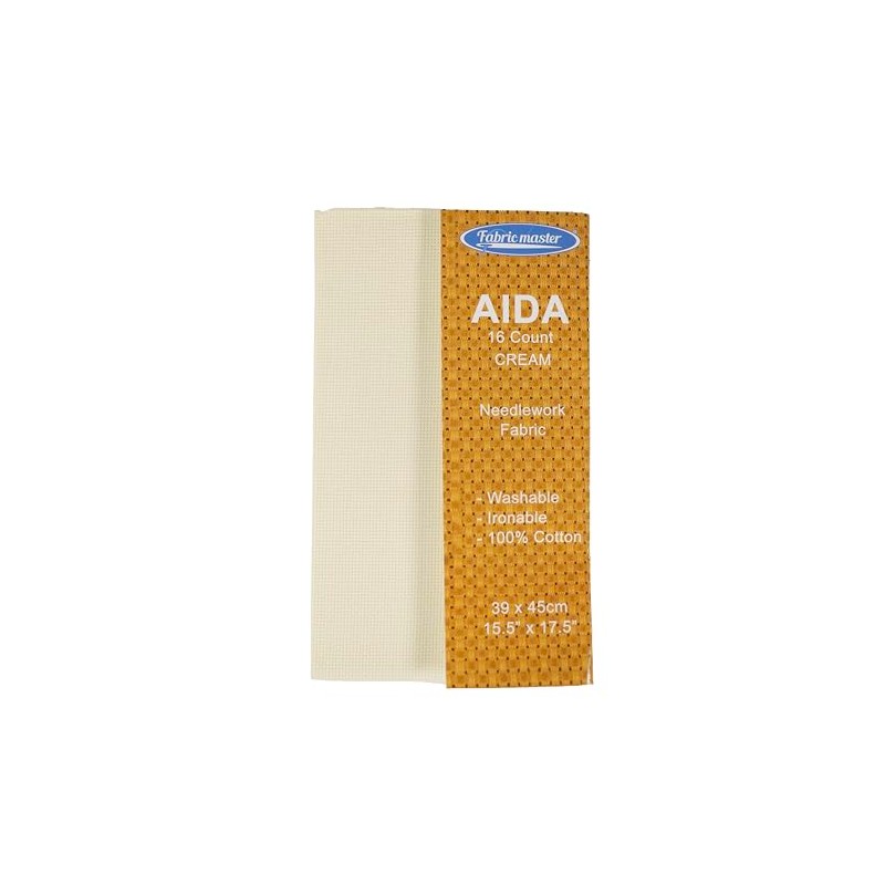 Mouldmaster Aida 16 Count Cream 39x45cm