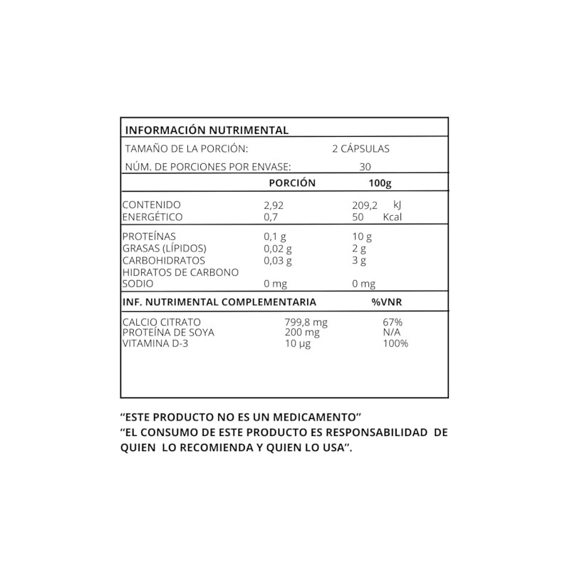 Essential Nutrition, Calcio Y Vitamina D-3 - 60 Cápsulas De