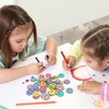 FYSUIMU 45 Pcs Glitter Smile Extra Tokens for Reward Jar