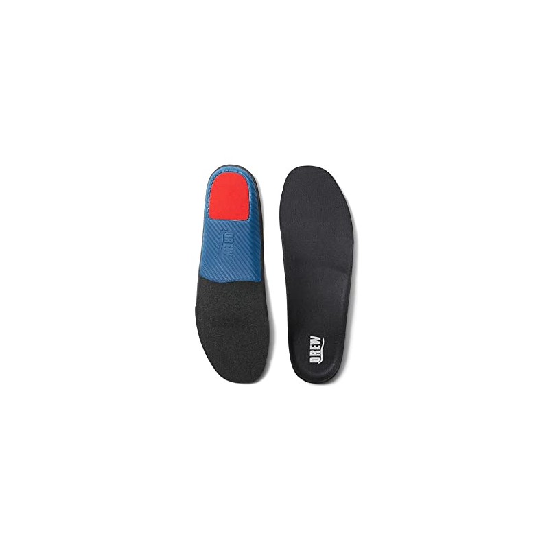Drew WalkRight Insoles Black 13 4E-6E