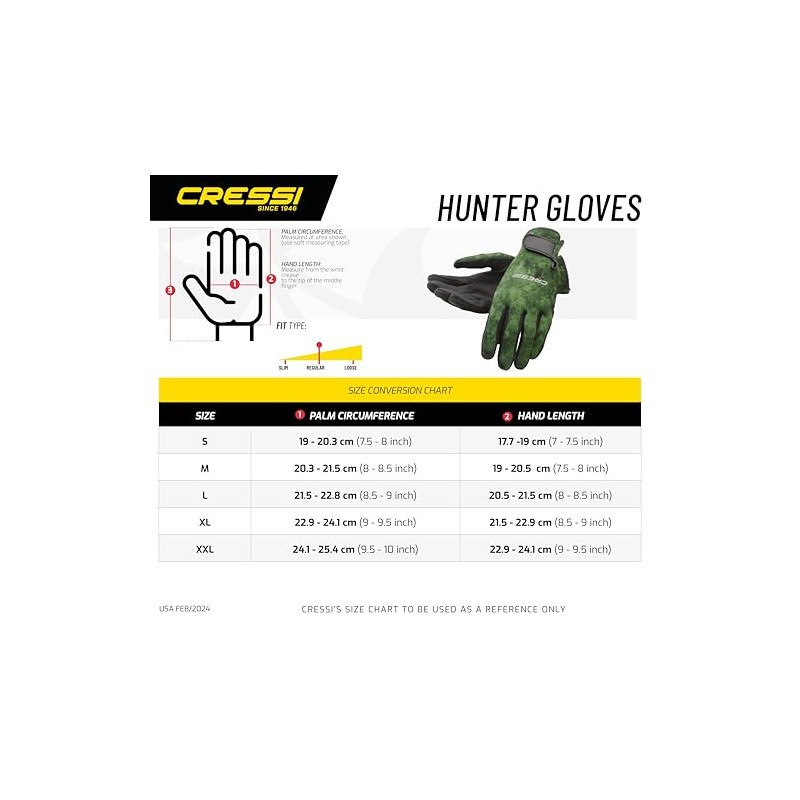 Cressi Hunter Gloves 2mm
