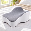 Memory Foam Knee Pillow for Side Sleepers – Ergonomic Leg