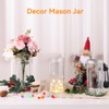 Wide Mouth Mason Jars 24 oz, 6 Pack Glass Canning