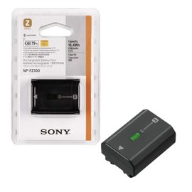 Allpha NPFZ100 Z-Series Rechargeable Battery Pack for Alpha A7 III, A7R III, A9 Sony Digital Cameras Black