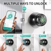 Fingerprint Door Lock Biometric Keypad Smart Door Knob | Bedroom