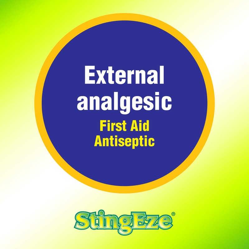 StingEze Original Insect Bite Itch Relief Dauber, 0.5 Ounce, Black