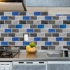 URCOLOR 10-Sheet backsplash Peel and Stick for Kitchen Wall, 12"x12"