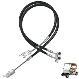 CartClan EZGO TXT Brake Cable Set, Golf Cart Brake Cable for Passenger and Driver Side Stainless Steel Core, Brake Cable Suitable for 1994-2008 EZGO TXT and Medalist Golf Cart, Replace OEM# 70716-G03