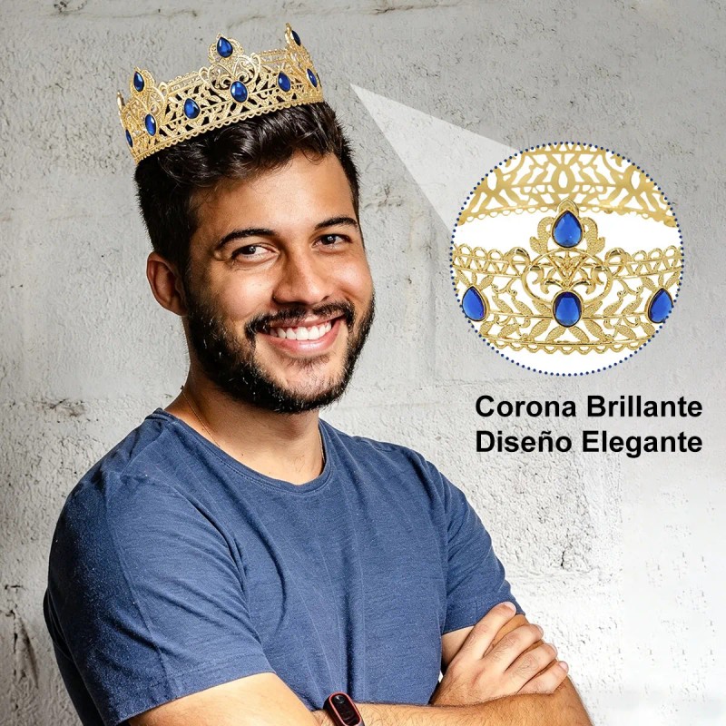 Coronas De Hombres Para Fiesta/cumpleaños/graduación/boda