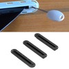 3Pcs/set Surfboard Rudder Groove Plastic Finned Box Plug Fin Plug