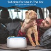 Vitalumos Dog Water Bowl,Vehicle Carried Water Bowl for Dogs/Cats/Pets