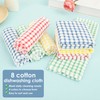 AwObEpl 8 Pack Cotton Kitchens Dish Towels Set Fast Drying