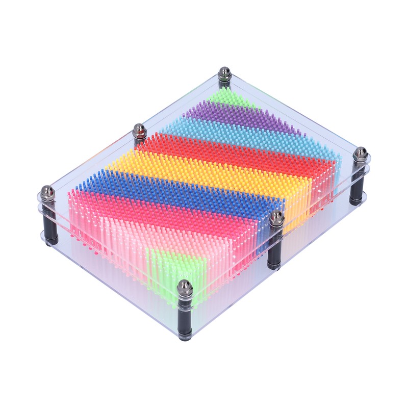Pin Art Toy 3D Plastic Board Hand Print Model Cloning