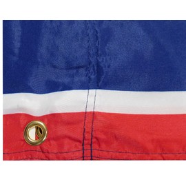 Jesus Is My Savior Now & Forever Blue Premium Quality Heavy Duty 100D Double Sided Woven Poly Nylon Flag 3x5 3'x5' Banner Sleeve & Grommets