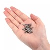 sourcing map 2x20mm Dowel Pins, 20pcs 304 Stainless Steel Round