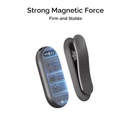 PLAUD NotePin Clip & Pin Set for NotePin AI Voice Recorder, Magnetic Clip and Pin Attachments, PLAUD NotePin Accessory Replacement Kit, Silver