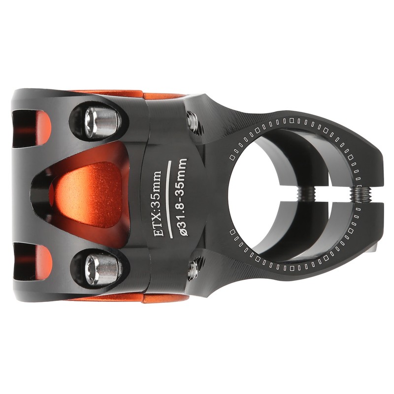 CANSUCC 31.8/35mm Bike Handle Stem Riser Short Handle Stem Aluminum