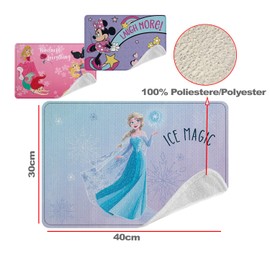 ICE TOYS Set of 3 Hand Guard Fabric Desk Placemats for Girls 30 x 40 cm, 100% Polyester for School Travel Gift (Set Female)