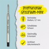 ONLINE Schreibgeräte ballpen refill international king-size black, G2 format line