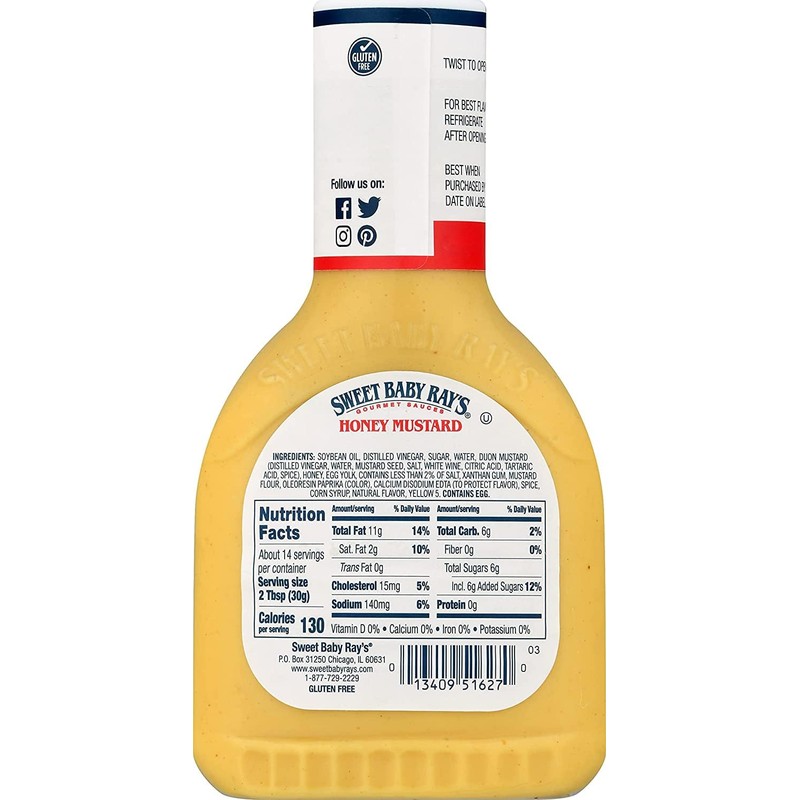Ken's Steak House Lite Honey Mustard Dressing (Variety Pack)