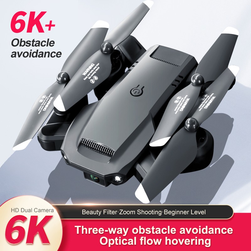 Remote Control Drone with Dual Camera 6K Obstacle Avoidance Optical