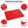 Silicone Pyramid Cooking Mat for Oven & BBQ – Non-Stick