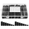 1000pcs ABS Round Spacer Washer Assortment Kit, M3 M4 Nylon