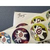 Lot 10 Target Bullseye Dog Retail Store Fun Sticker Decal
