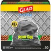 Glad Trash Bags, ForceFlex Drawstring Large Garbage Bags, 30 Gal,