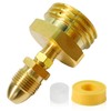 Propane Fill Adapter, Male POL to Male 1-3/4" ACME Propane