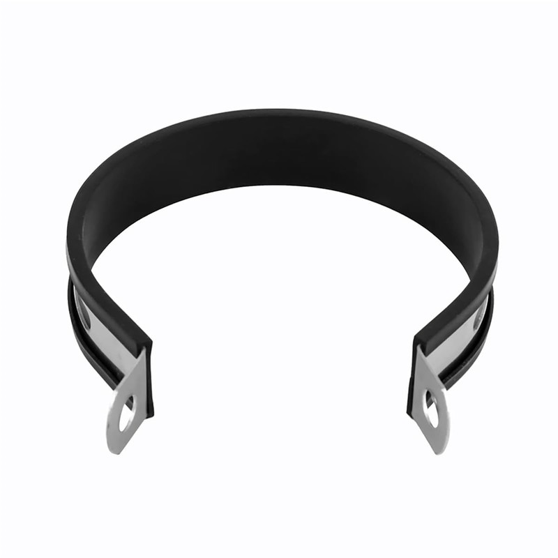 Hoite Motorcycle Exhaust Clamp 10cm Universal Stainless Steel Exhaust Muffler