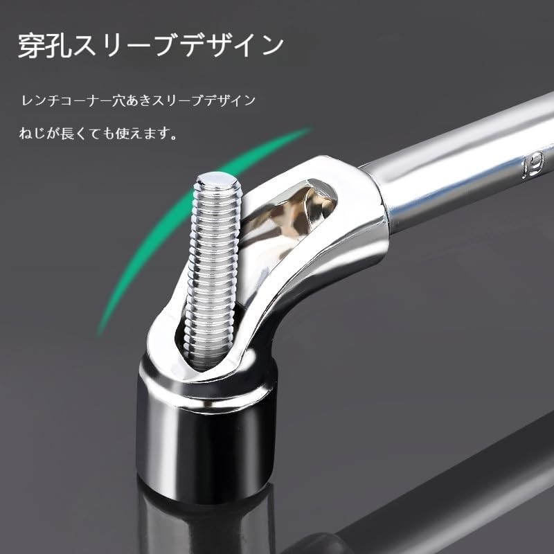 L Wrench Set for Metric & Inches, Angle Socket Wrench,