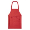 Carolilly Kids Apron and Hat Set, Adjustable Children Kitchen Chef