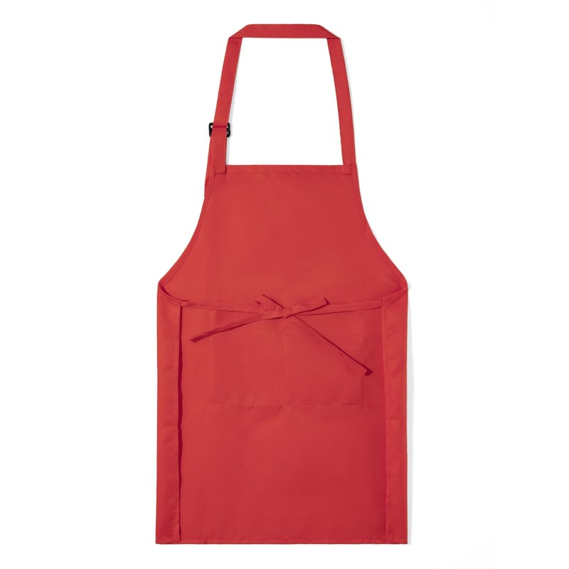 Carolilly Kids Apron and Hat Set, Adjustable Children Kitchen Chef