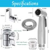 Portable Bidet Sprayer Kit - with Tap Diverter for Kitchen