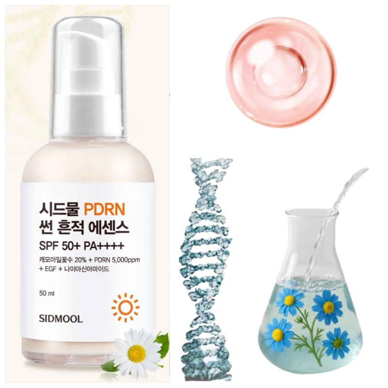 SIDMOOL PDRN Sun Blemish Essence SPF50+ PA++++ 50ml