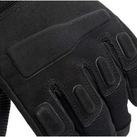 RATASK Heavy Duty General Work and Outdoor Gloves, Paintball, workout, hiking, gardening, outdoor activity gloves, (BLACK Large)