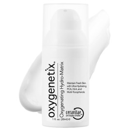 Oxygenetix Oxygenating Hydro-Matrix (1oz) | Lightweight Aloe-Based Face Moisturizer with Hyaluronic Acid for Sensitive, Dry, or Compromised Skin