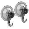 Strong Suction Cup Hook, Vacuum, Pack of 2, Load Capacity