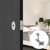 Hidden Internal Door Lock with Star Key, 2 Pairs Mortice