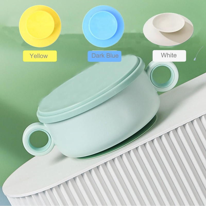3-Piece Tableware Suction Cups,Double Sided Tableware Fixing Pad for Plate