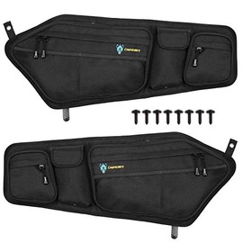 Chupacabra Offroad - RZR PRO XP Front Door Bags - Side Bag for 2020-2023 RZR Pro Xp Turbo R Pro R Model - Front Left and Front Right Storage RZR Door Bags With Removable Knee Cushion