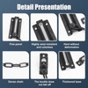 2Pcs Door Chain Lock Anti Theft Door Chain Security Chain
