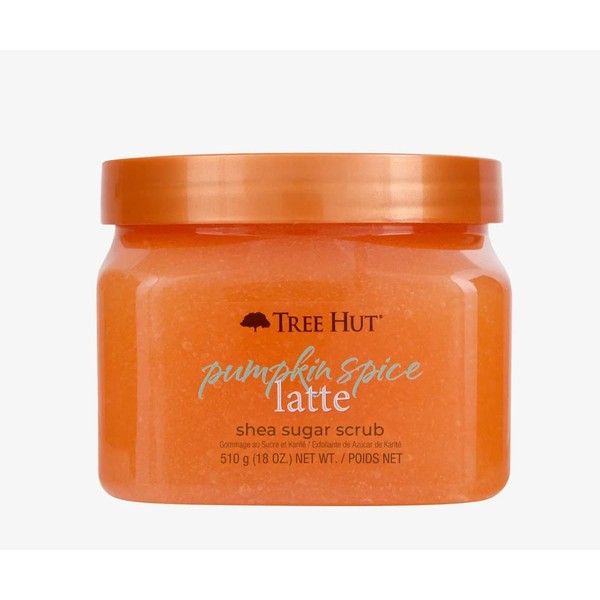 TREE HUT Pumpkin Spice Latte Shea Exfoliating, Hydrating Sugar Scrub 700250 1 510.0 grams