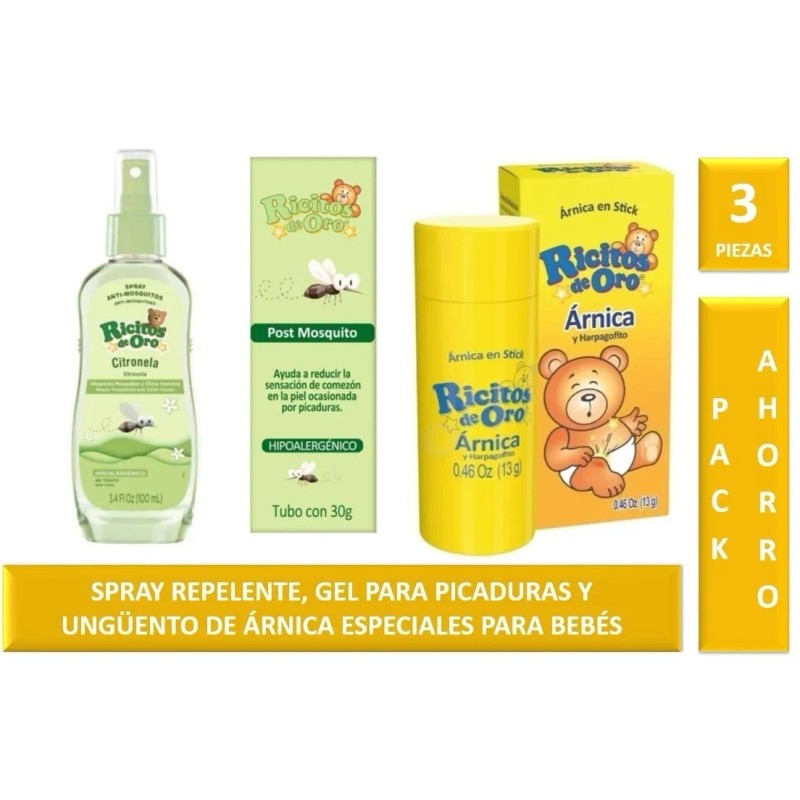 Alivio Bebe Golpes, Picaduras Y Repelente P/ Bebés Oferton