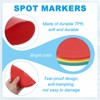PATIKIL 6 Inch Flat Cones,10 Pcs Spot Markers Small Flat